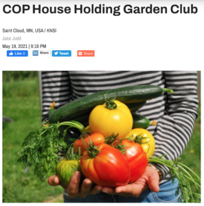 COP House Holding Garden Club